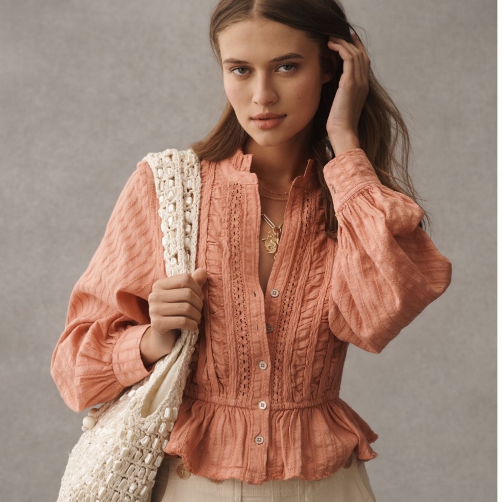Anthropologie PILCRO blouse